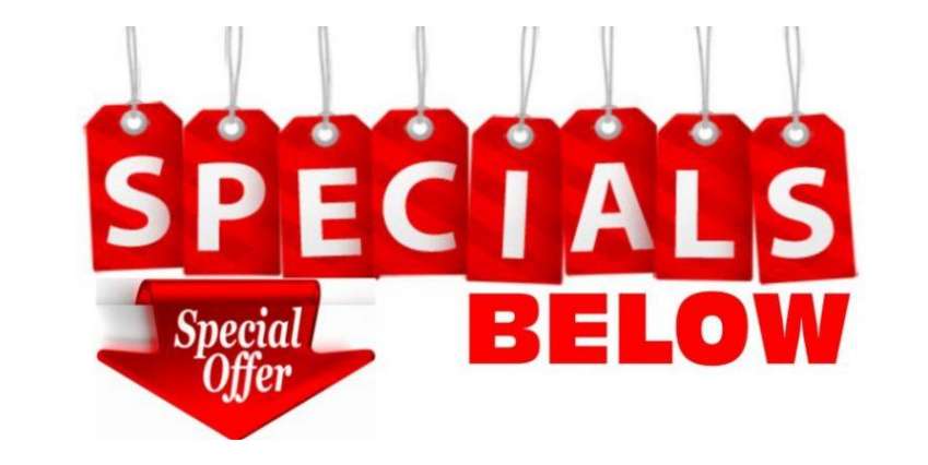 Specials Below Logo